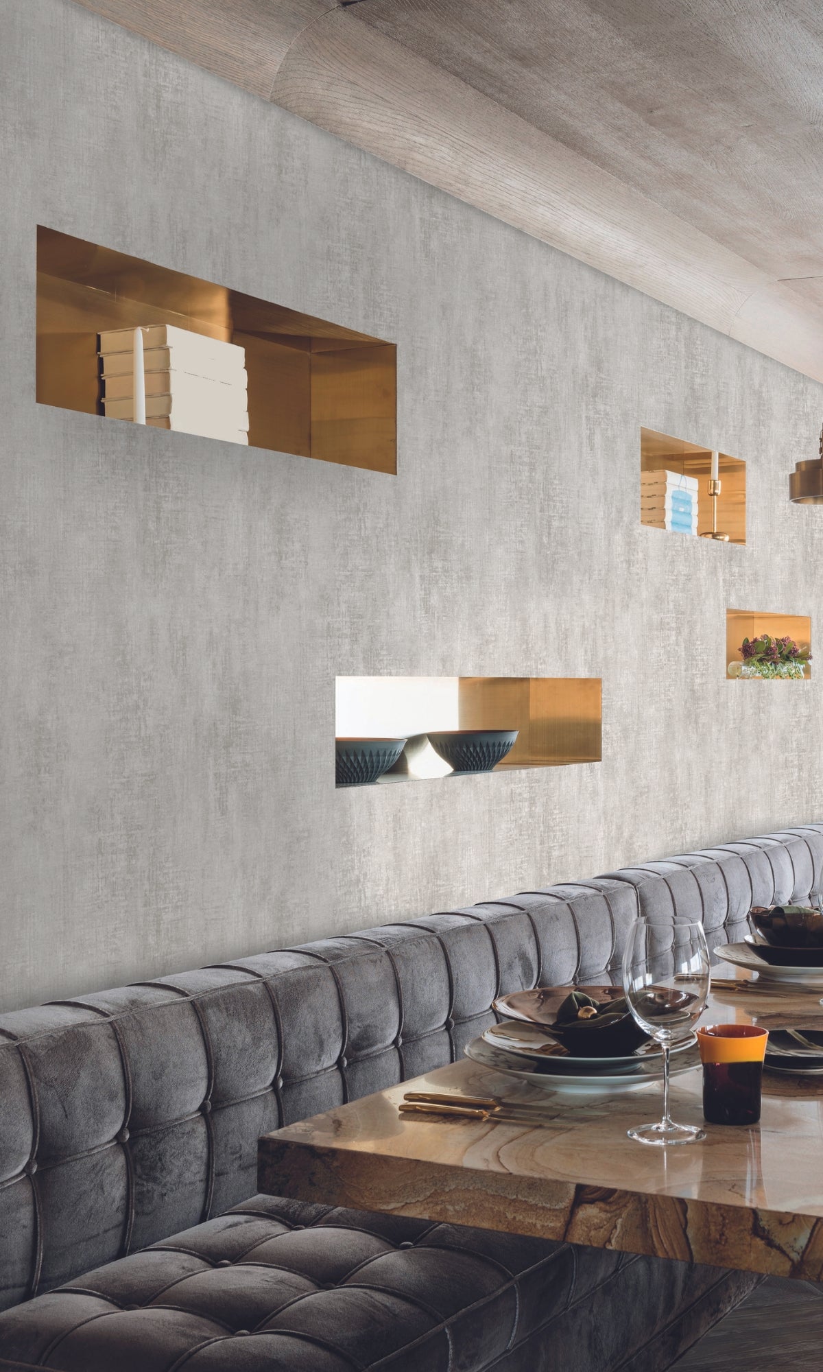 Commercial office wallcovering project
