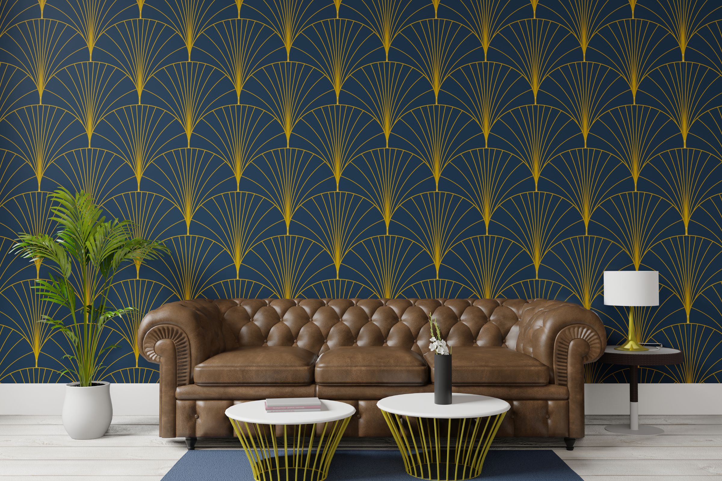 Textured stone wallcovering installation